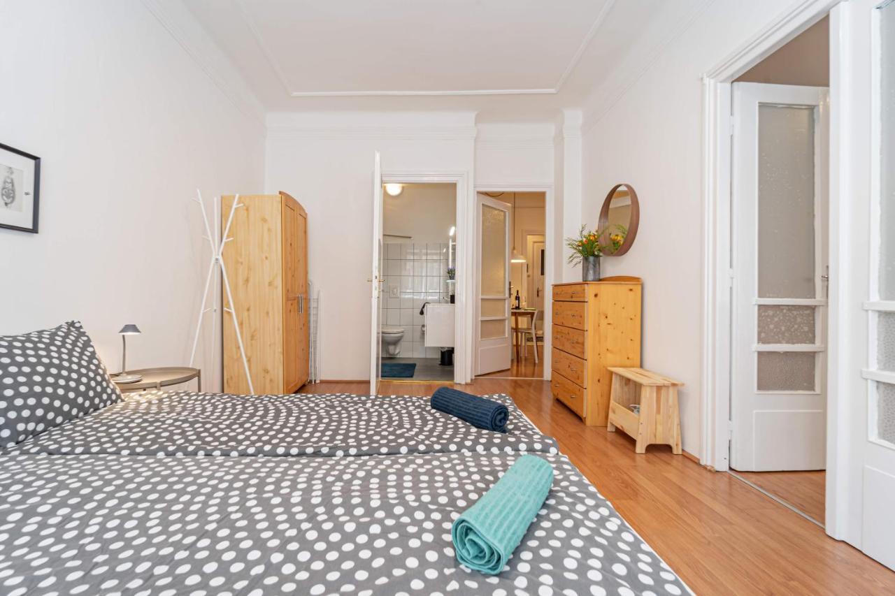 Central&Cozy Balcony!3Bdr 2Bth Budapest Eksteriør billede